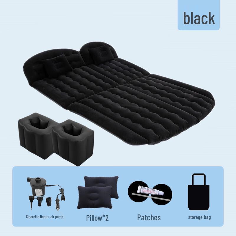 OEINGOEING Inflatable Car Travel Bed Air Mattress