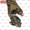 PLAOC81 Winter Camouflage Thermal Cycling Gloves