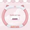 Cute Kitten Breathable Steering Wheel Cover 2023