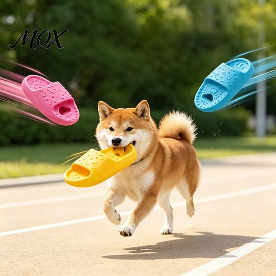 Gum Massaging Dog Toy for Anxiety Floating Slipper Toy, Textured Chew Water Pool Pet Dental Care Chewing Interactive Fetch Small And Medium Dogs Toys