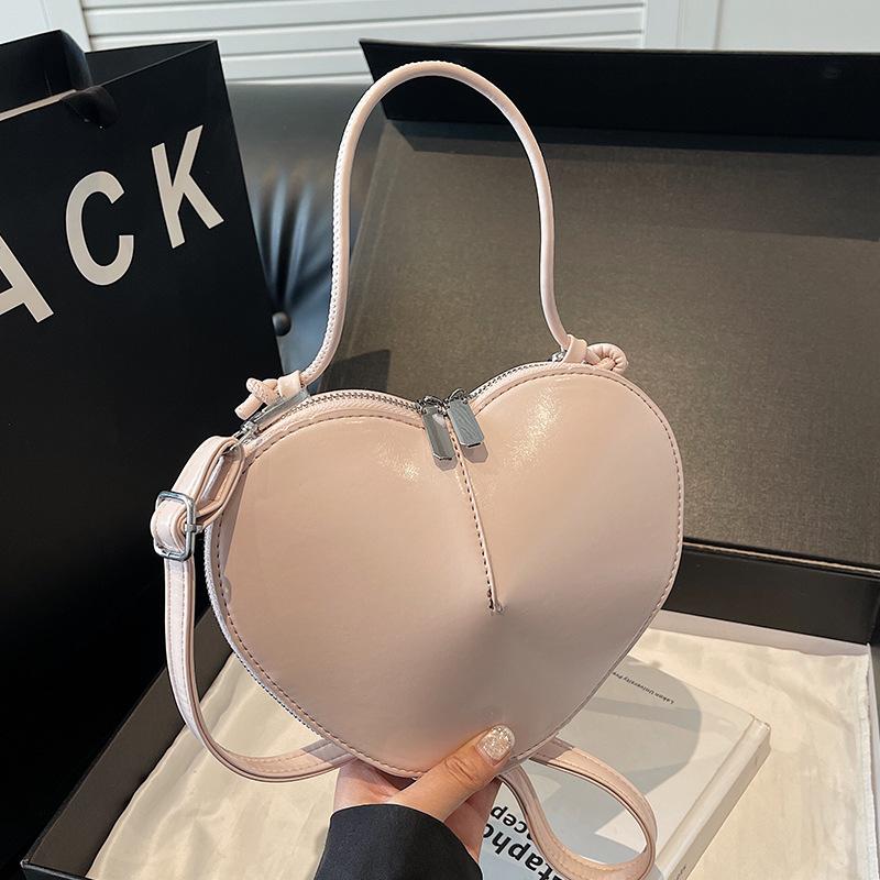 Trend style personalized red love small bag women's casual high-end messenger change bag