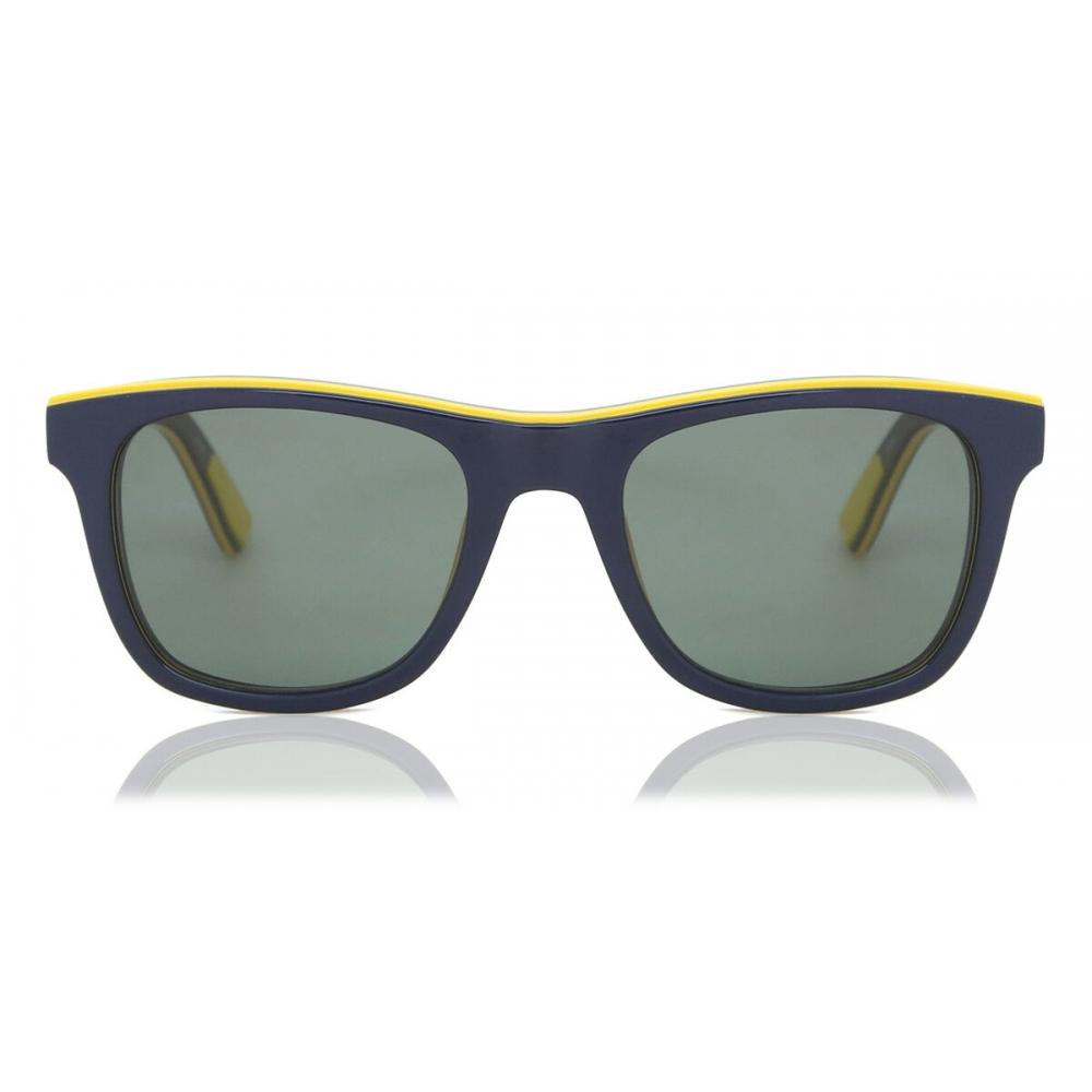 

Lacoste L781sp Polarized 414 Unisex Sunglasses Dark Blue Yellow/52