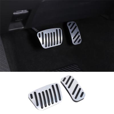 ABLZ-Car Brake Pedal Gas Accelerator Pedal Cover For Toyota Land Cruiser 250 Prado LC250 2024 Accessories Stainless Steel