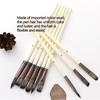 24pcs/set Nylon Hair Oil Painting Brush Wooden Handles Watercolor Paint Brush Pen  Children