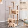 Cat Climbing Tree with Condo and Scratching Post