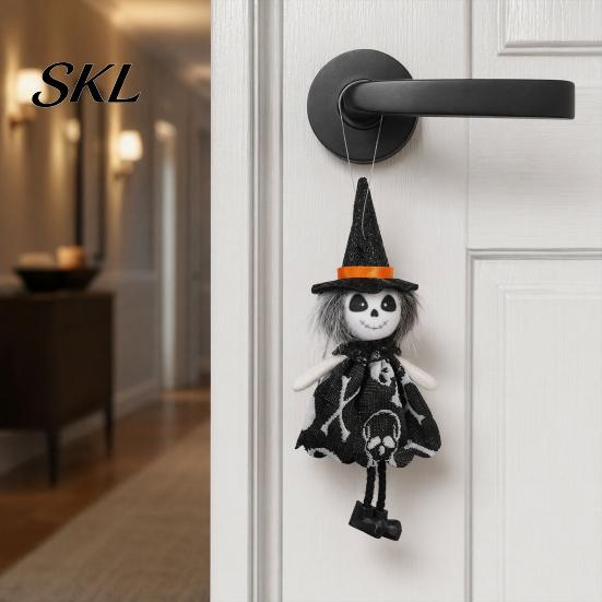 Beautiful Holiday Embellishments Halloween Party Decoration, Cartoon Pumpkin Witch Hanging Ornaments, Decorative Ornaments For Parties Indoor Outdoor
