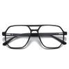 Large Frame Polarized Myopia Sunglasses 6 In 1 Prescription Magnetic Clip Men Women Glasses Optical Eyewear -0.5 To -6.0