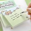 100 sheets Relaxation Series Cartoon Adhesive Cute Animals Notes Notepad Memo Pad Office School Supplies Stationery Stickers