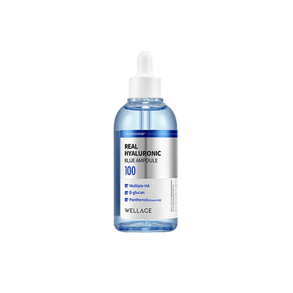 Wellage Real Hyaluronic Blue Ampoule 100ml 1ea
