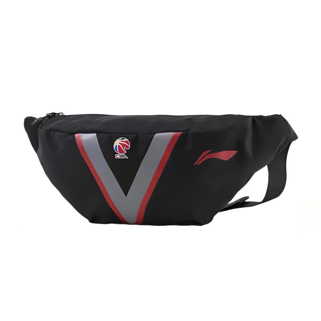 New LiNing Fabric Crossbody Bag, Fanny Pack Regular Men's Black ABLR190-1
