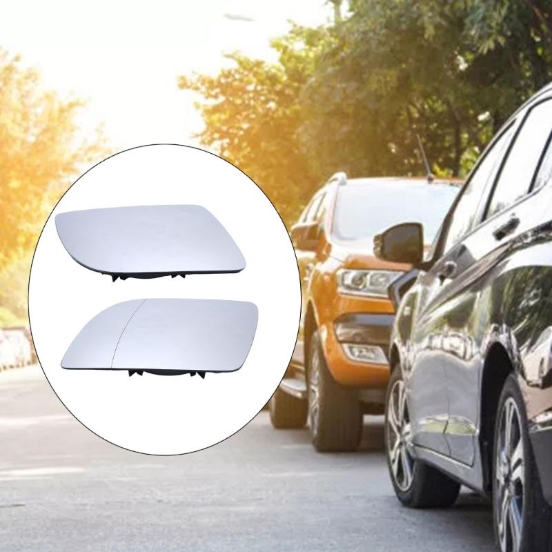 Ersatz-Rückspiegel Geeignet für 9N 6Q0857522C 6Q0857521A Auto Rückansicht Glas Linse Weitwinkel Blendschutz