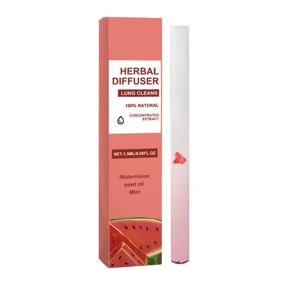 Yangyizhi Herbal Diffuser Pen, Natural Aromatherapy Inhaler Stick with Mullein Thyme, Flavored Air Freshener, Portable Botanical Scent Pen for