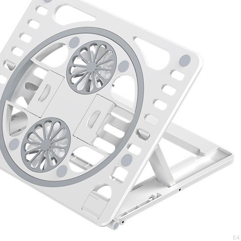 Laptop Cooling Pad with 2 Fans Light-Weight Cooler Stand for Notebook