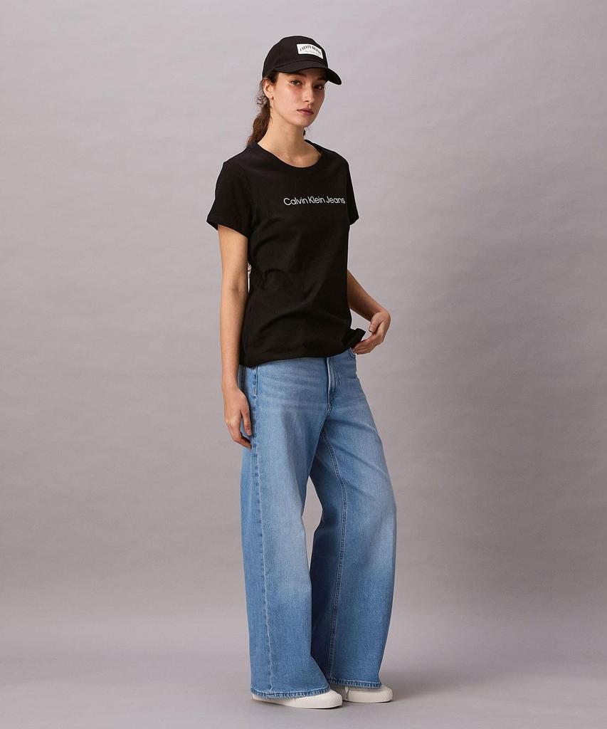 Slim 47AB807 S BLACKUB1 [Calvin Klein] T-shirt