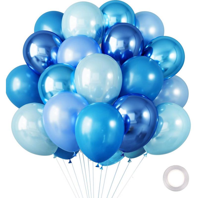 Metal Sequin Balloon Set - 30 Colorful Holiday Party Decorations