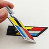 3D Metal Car Sticker Logo V Rear Trunk Badge Fender Side Emblem Decals For Cadillac ATS CTS CT4 CT5 XT6 Auto Accessories