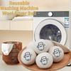 Household Wool Dryer Ball Reusable Washing Machine Quick-Dry Anti-Tangle Laundry Ball Clothe Softener Antistatic Cleaning Gadget