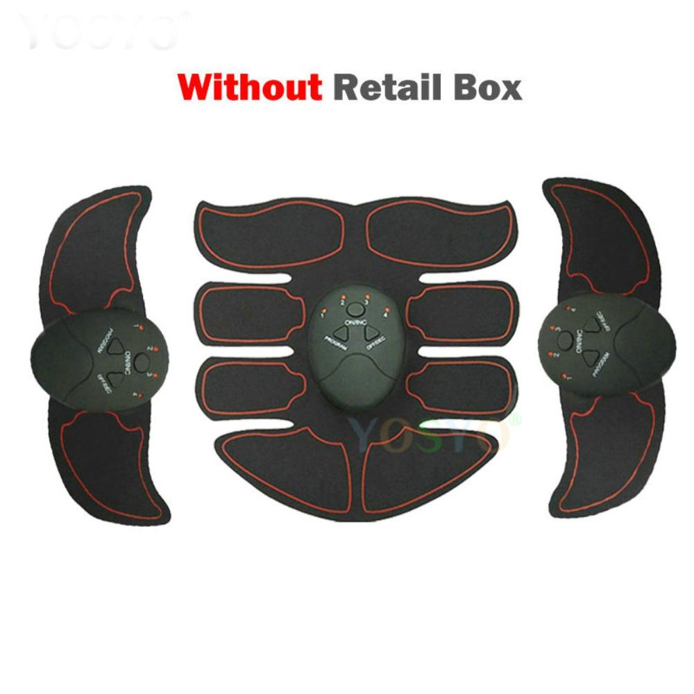 EMS Muscle Stimulator Arm Abdomen Trainer Fitness Abdominal Trainer Hip Muscle Stimulator Massager