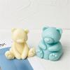 Large 3D Cute Cartoon Bear Fragrance Candle Mould DIY Silicone Mould Molds Bedroom Decor Birthday Party Gifts Wedding Souvenirs