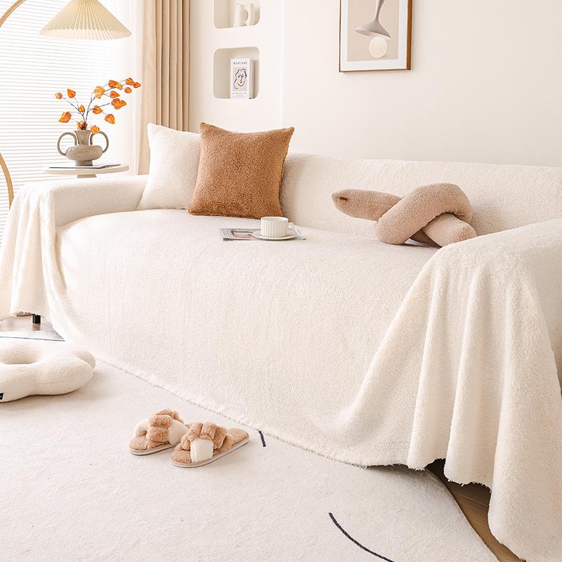 High-End Atmosphere Sofa Towel Living Room All-Inclusive Universal Dust Cover Nap Blanket Autumn and Winter