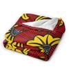 Colorful Traditional Ethnic Tribal Flannel Blanket  Awesome Throw Blanket for Bed Sofa Couch 150*125cm Bedspread,