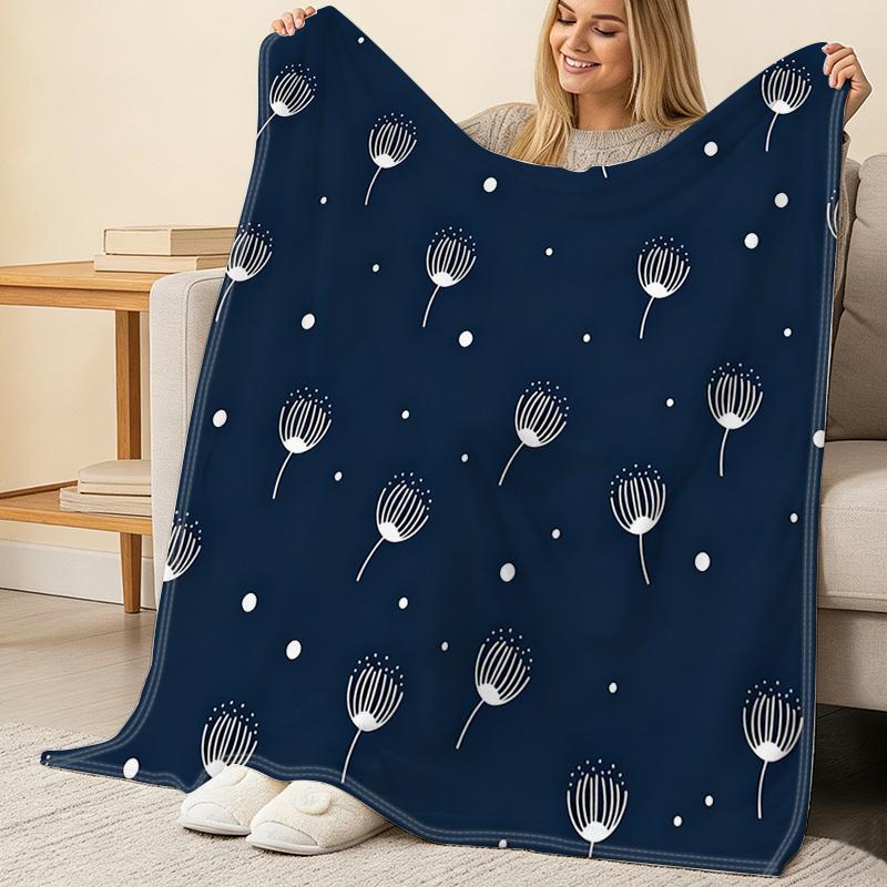 Flannel Fleece Blanket High-Density Soft & Breathable Fall Winter Warm Throw, Multi-Use for Couch Bed Office Nap Shawl, Christmas Halloween