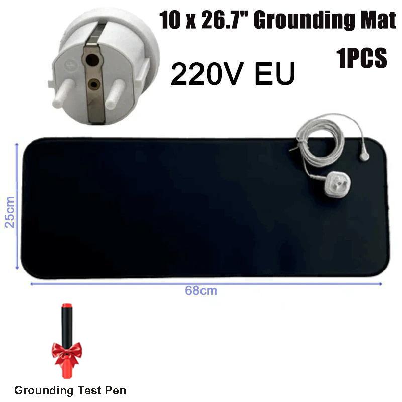 Erdungsmatte für Füße 3 mm verdickt Erdungs-Pad verbessert Schlaf Schmerzlinderung Entzündung reduziert Angst für die Arbeit