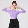 Premium Women's Long-Sleeve Latin Dance Top for Practice