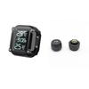 Motorcycle TPMS Digital Tyre Pressure Monitoring System With LCD Display And Sensors Digital Tyre Pressure Gauge Tester Plastic