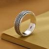S925 Sterling Silver Rings Argent 925 Rings For Women Men Spinner Pure Silver Ring Solid Silver Jewelry Birthday Gifts