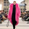 2025 Trendy Women's Faux Fox Fur Coat - Autumn/Winter Thickened Fashion Outerwear