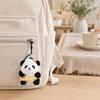 Dukkevedhæng, Mini Størrelse Bærbar Nøgleringsvedhæng, Blødt Fløjlsstof Panda Design Dukke, Holdbart Tilbehør til Tasker Nøgler Rygsække