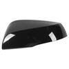 Rückspiegelabdeckung Kunststoff Lichtecht Witterungsbeständig Auto Außenspiegel Abdeckkappe Schwarz Links