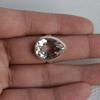 Natural White Topaz Ring, 925 Sterling Silver Ring, Bridesmaid Gift, Teardrop Crystal Ring, Promise Ring, Handmade Ring