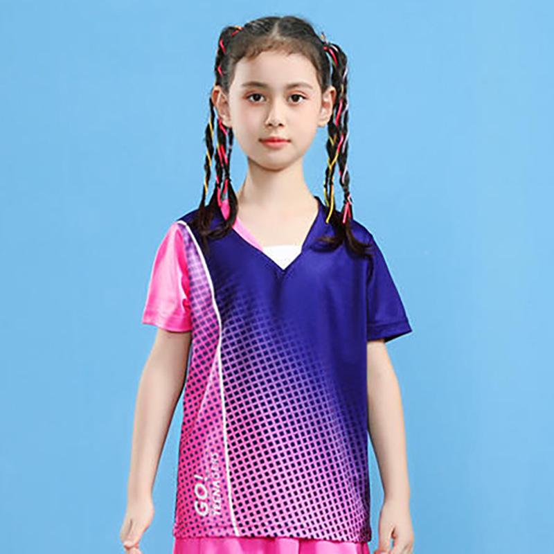 Quick-Dry Badminton & Table Tennis Uniforms for Men, Women & Kids