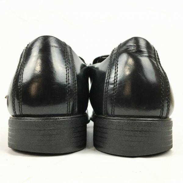 Mr.JUNKO Monk Strap Business Shoes [27.0/Black] Leather Dress Shoes(USED)