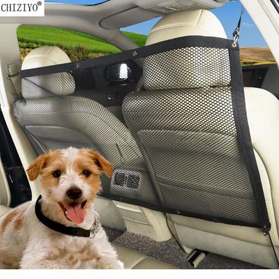 Rede de Isolamento para Crianças e Animais de Estimação em Carros Cercado de Viagem Proteção de Segurança Rede de Nylon Barreira Anti-Risco para Banco Traseiro Para Crianças Gatos Cães