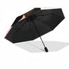 1pc Dachshund Love Automatic Folding Umbrella - Windproof Compact Travel Umbrella with Auto Open/Close, 8-Rib Heavy-Duty Shaft for Women/Men A004
