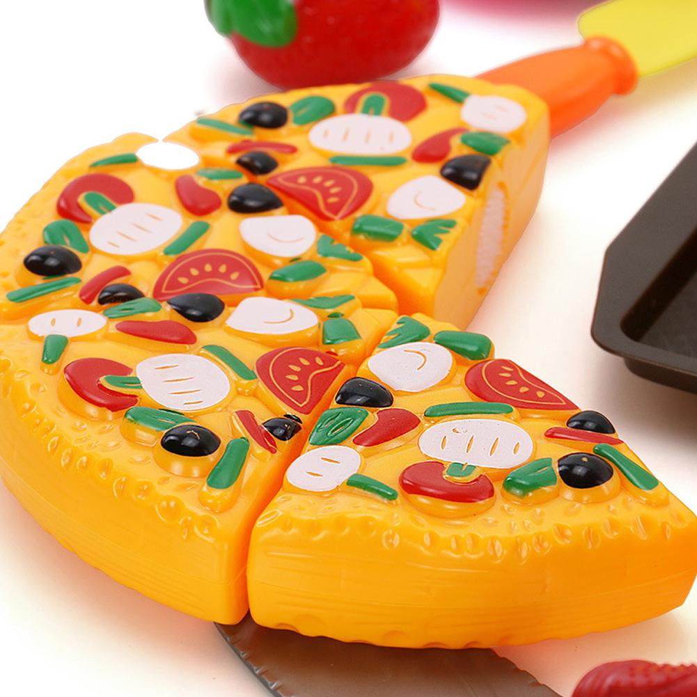 Simulare Mâncare Copii Pretend Bucătărie Jucării Hamburger Gătit Jucării Joacă Pretend Pizza Set Ste X1S6