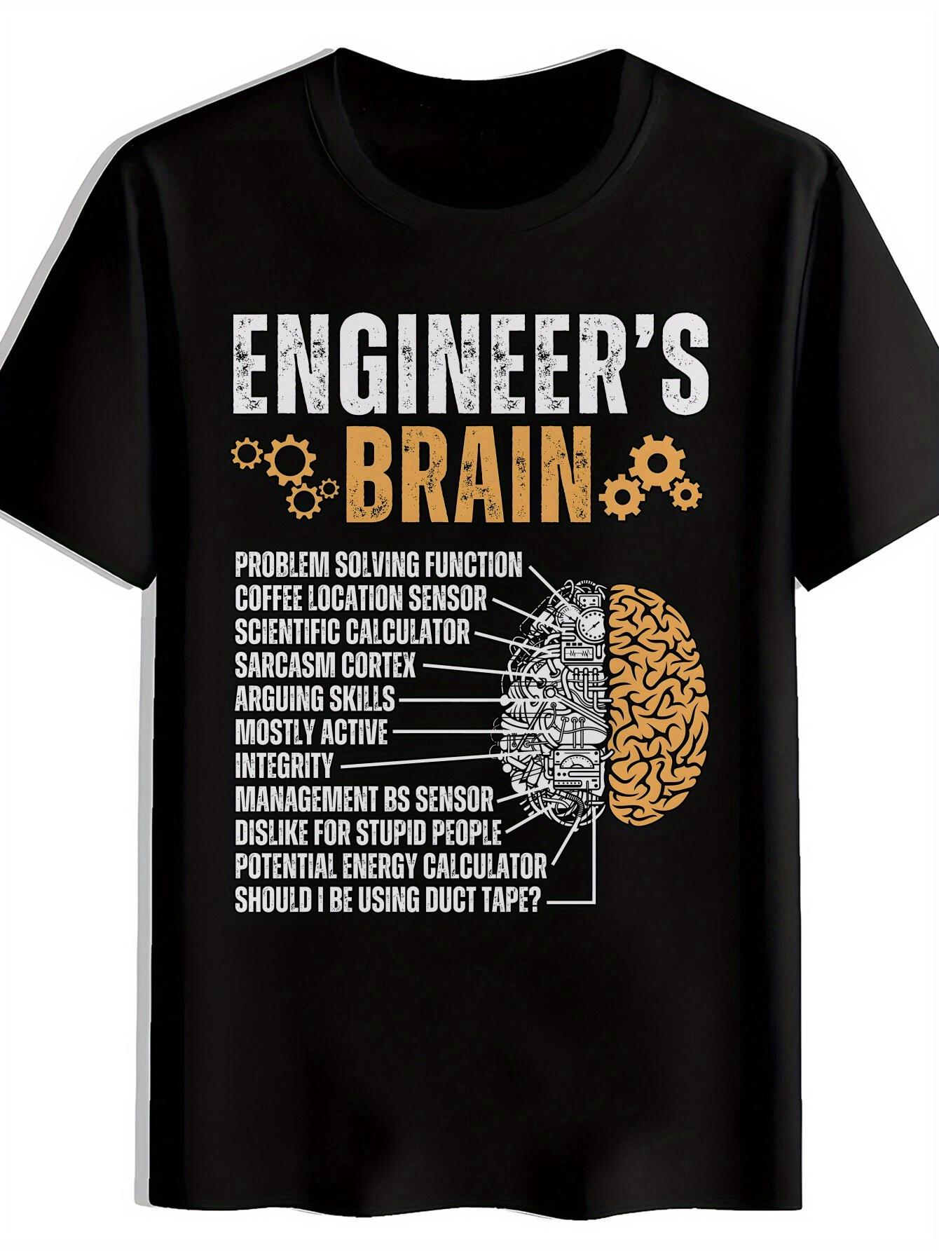 Funny Engineer Graphic T-shirt - Problem Solving XXXXL