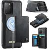For Samsung Galaxy S20 Plus 4G/Galaxy S20 Plus 5G Magnetic Case CASEME ME80 Series Leather PC TPU Phone Cover with Detachable Wallet