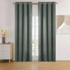 Polyester 100% Blackout Plain Window Curtains|100% Room Darkening| Blackout Window Curtains| 5 Feet |Set of 2| Plain Design |