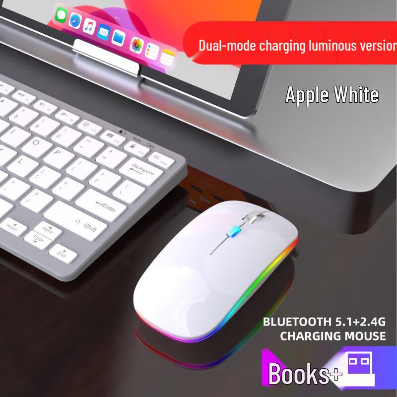 Dual-Mode Wireless Bluetooth Mouse