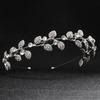 Simple Crystal Women's Hair Bands Fashion Alloy Mori Princess Headband Headdress Party Holiday Jewelry Hair Accessories Tiara
