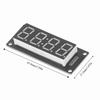 4 Sets 0.56in 4 Digit Digital Tube LED Display TM1637 7 Segments LED Display Board Multi-Color Options Includes 4 Pin Headers