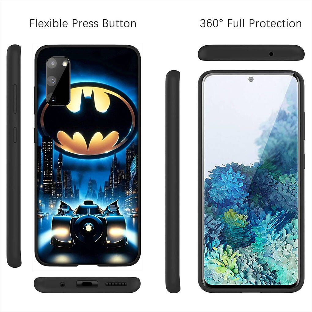 for Samsung Galaxy S25 S24 S23 S22 Ultra FE Plus A17 A37 A57 A56 A55 A06 A16 A15 A36 A35 A05 A25 A54 A34 Phone Case Bruce Wayne Batmans Bat Man Cover