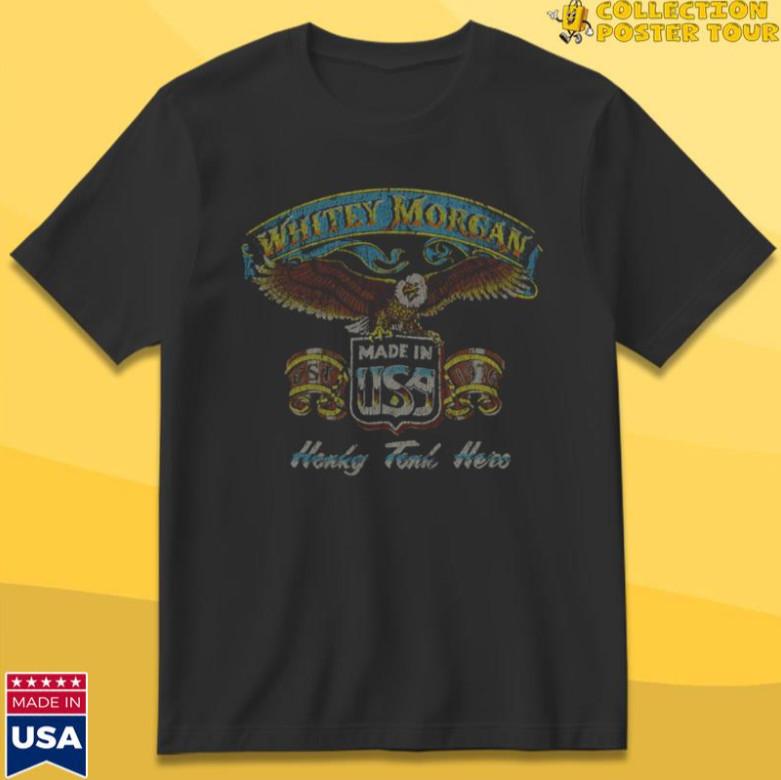 Whitey Morgan Honkey Tonk Hero T-Shirt Unisex All Size Unisex T-Shirt L