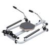 Rowing Machine Home Machine Hydraulic Rower with LCD Monitor Adjustable Resistance up to 110LBS Foldable & Large Cushioned Seat 265LBS Quiet