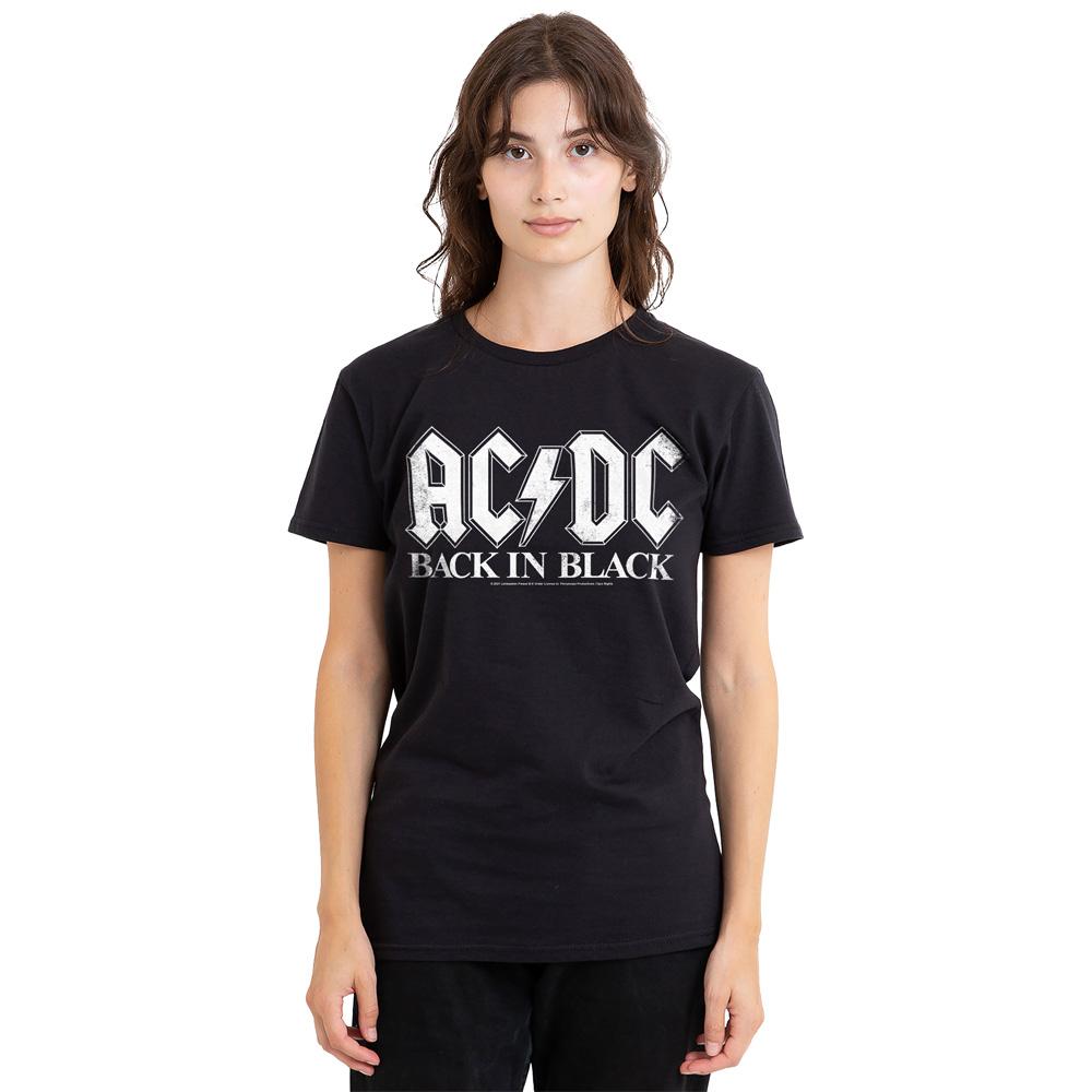 AC/DC Unisex Adult Back In Black T-Shirt