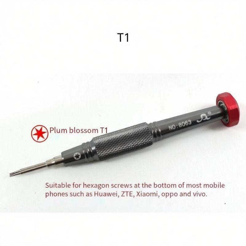 S2 Alloy Steel Precision Screwdriver Aluminum Anti Slip Handle 360 Silent Bearing Magnetic Tip for iPhone Samsung Huawei Repairs 4